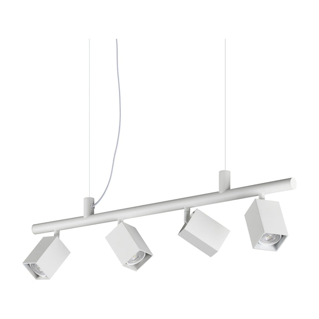Dynamite Square Cluster Pendant Light - White