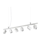 Dynamite 6 Light Chandelier - White
