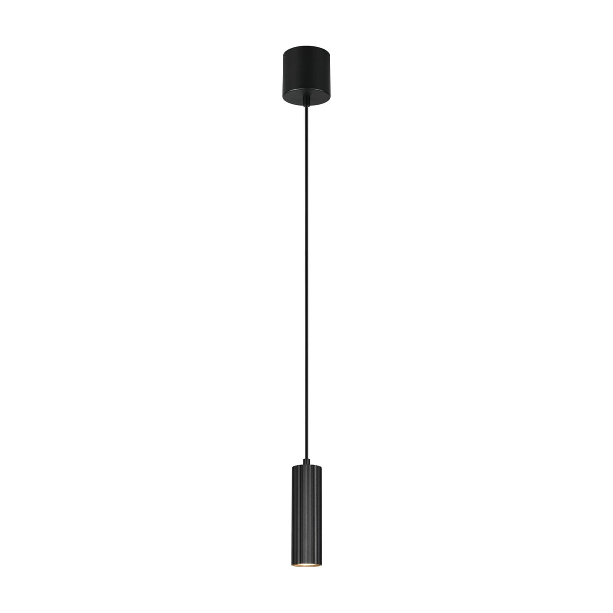 Soka Tube Pendant – Matt Black