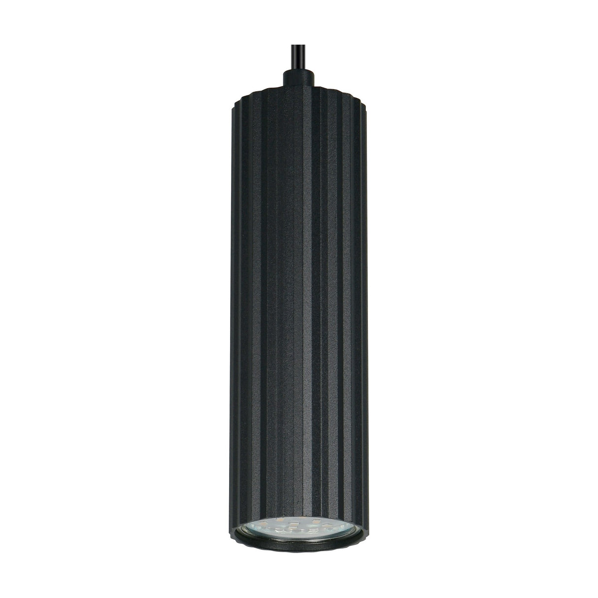 Soka Tube Pendant – Matt Black