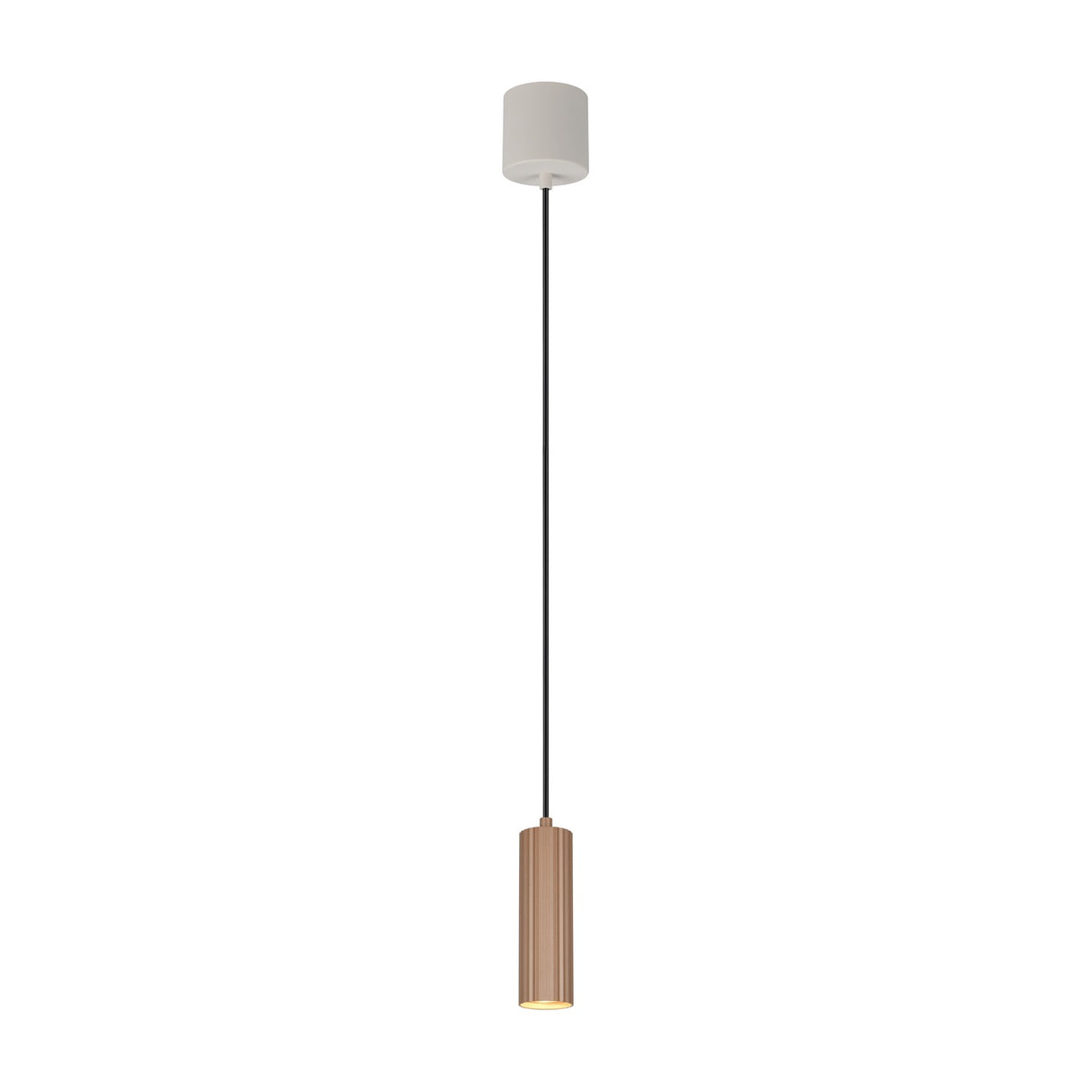 Soka Tube Pendant – Coffee