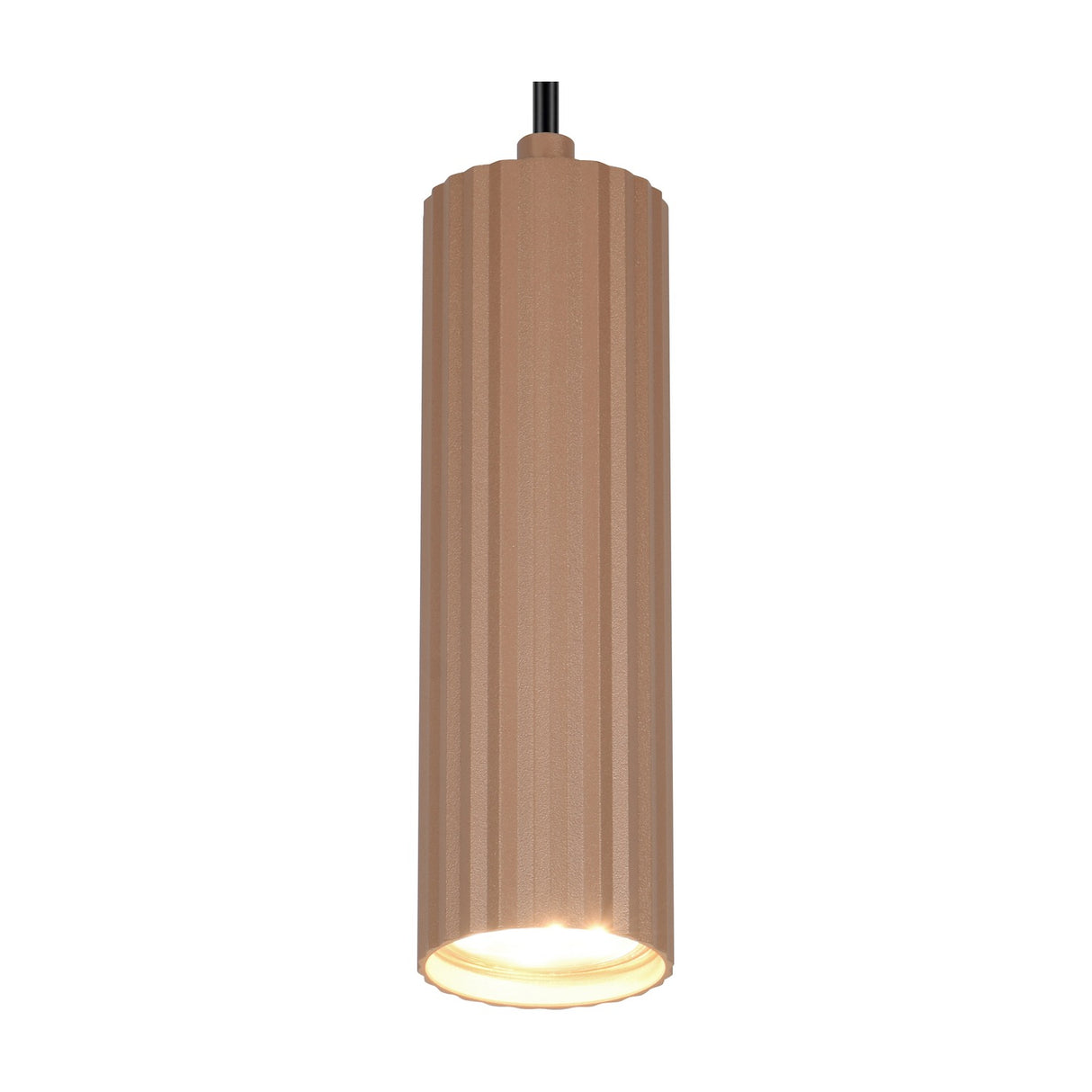 Soka Tube Pendant – Coffee