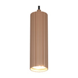 Soka Tube Pendant – Coffee