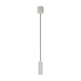 Soka Tube Pendant – Warm Grey