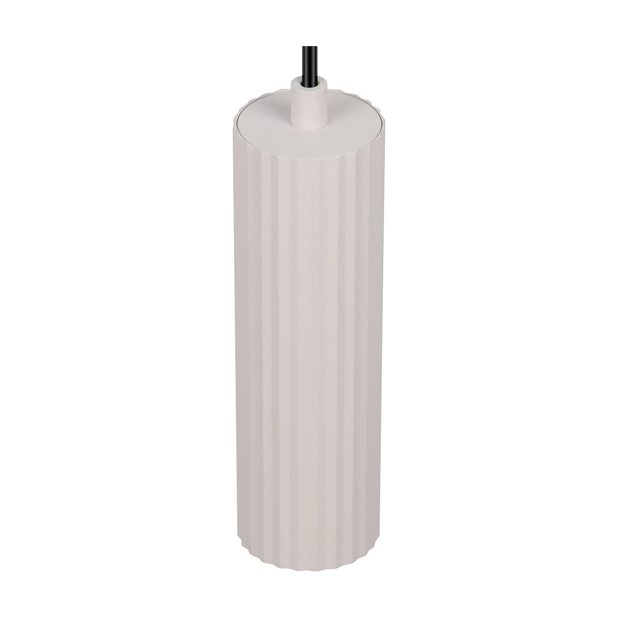 Soka Tube Pendant – Warm Grey