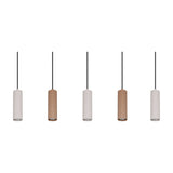 Soka 5 Light Linear Chandelier – Coffee