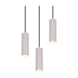 Soka 3 Light Chandelier – Warm Grey