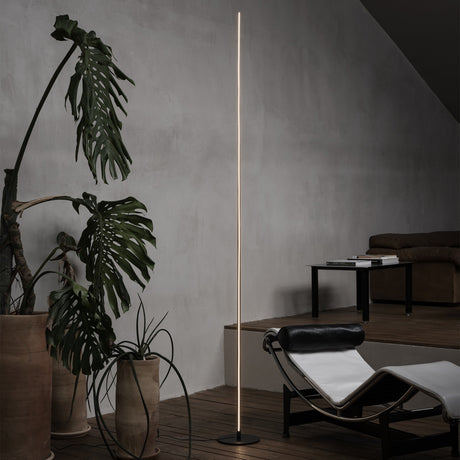 Blade Floor Lamp - Black in situ