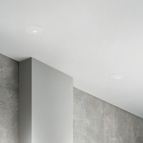 Infinity Recessed Downlight 12W - Black in situ