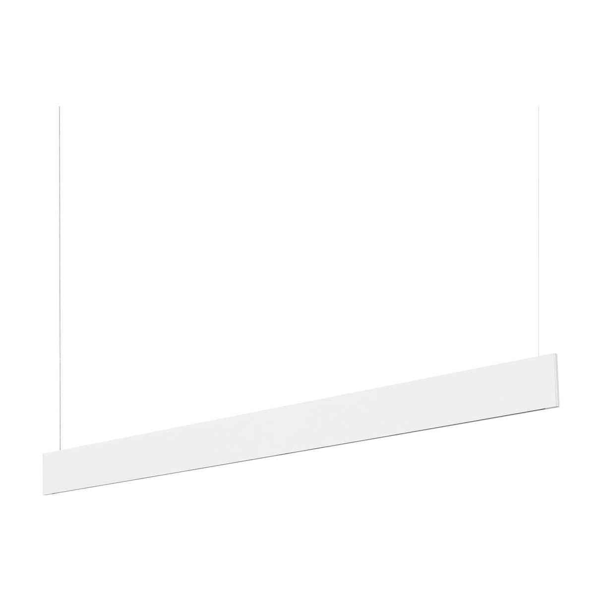Steel Linear Pendant Light Accent 3000K 24W - White