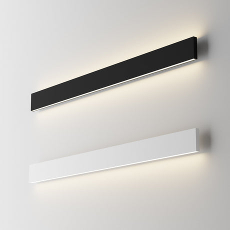 Steel Wall Light 4000K - White in situ