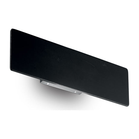Zig Zag Square Wall Light 290mm - Black