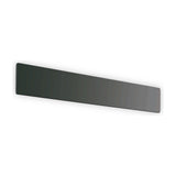 Zig Zag Square Wall Light 530mm - Black