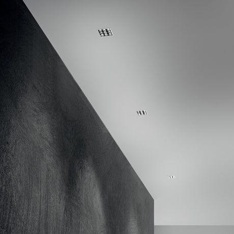 Lika Slim Square Downlight 10W - Black in situ
