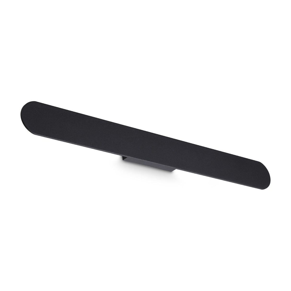 Zig Zag Round Wall Light 760mm - Black