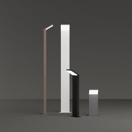 Style Bollard Light 300mm - Coffee in situ