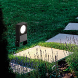 Sirio Bollard Light 300mm - Black in situ