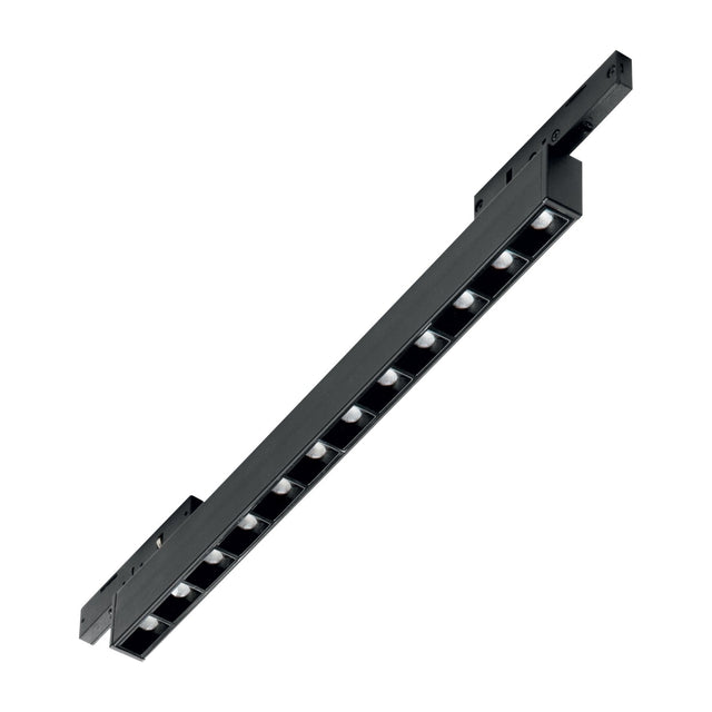 Deva Accent Linear Track Light 10W 4000K - Black