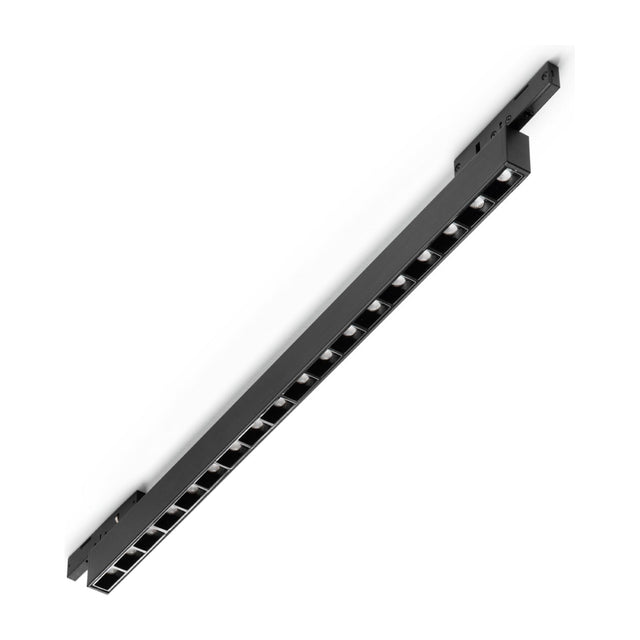 Deva Accent Linear Track Light 14W 4000K - Black