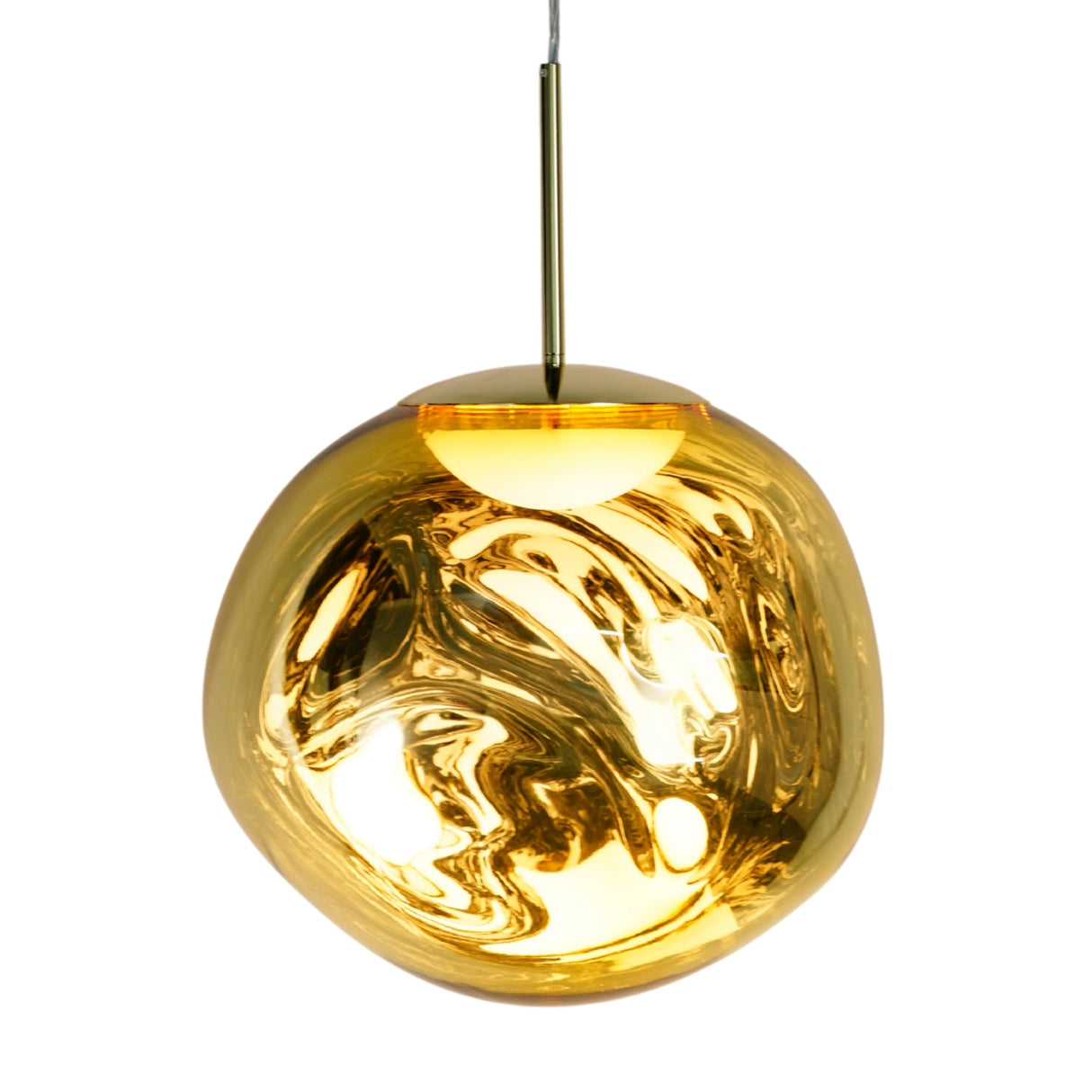 Lava Medium LED Pendant Light - Gold
