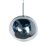Lava Medium LED Pendant Light - Silver