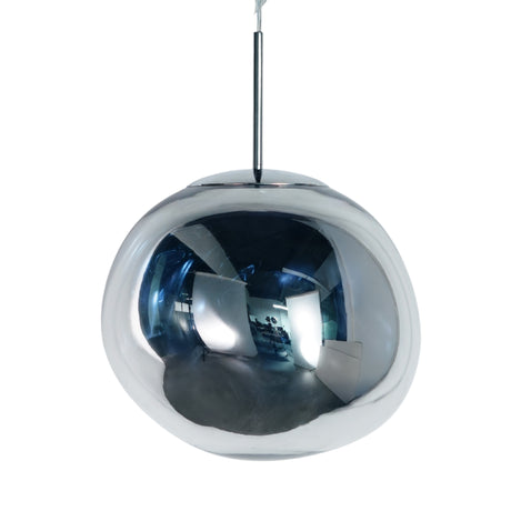 Lava Medium LED Pendant Light - Silver