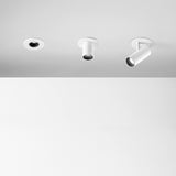 Nova Adjustable Recessed Downlight 6W 4000K - Black in situ
