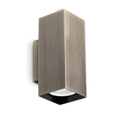 Look Square Wall Light 150mm - Burnished