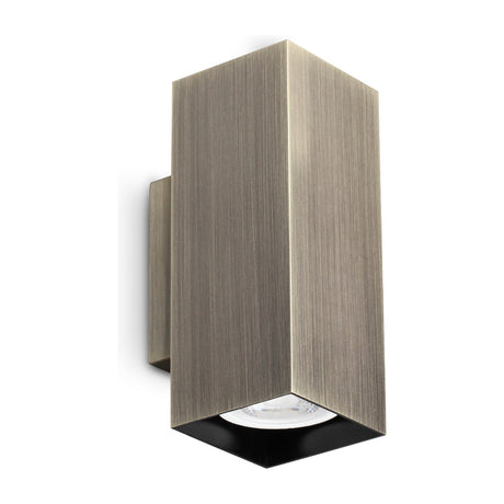 Look Square Wall Light 150mm - Burnished