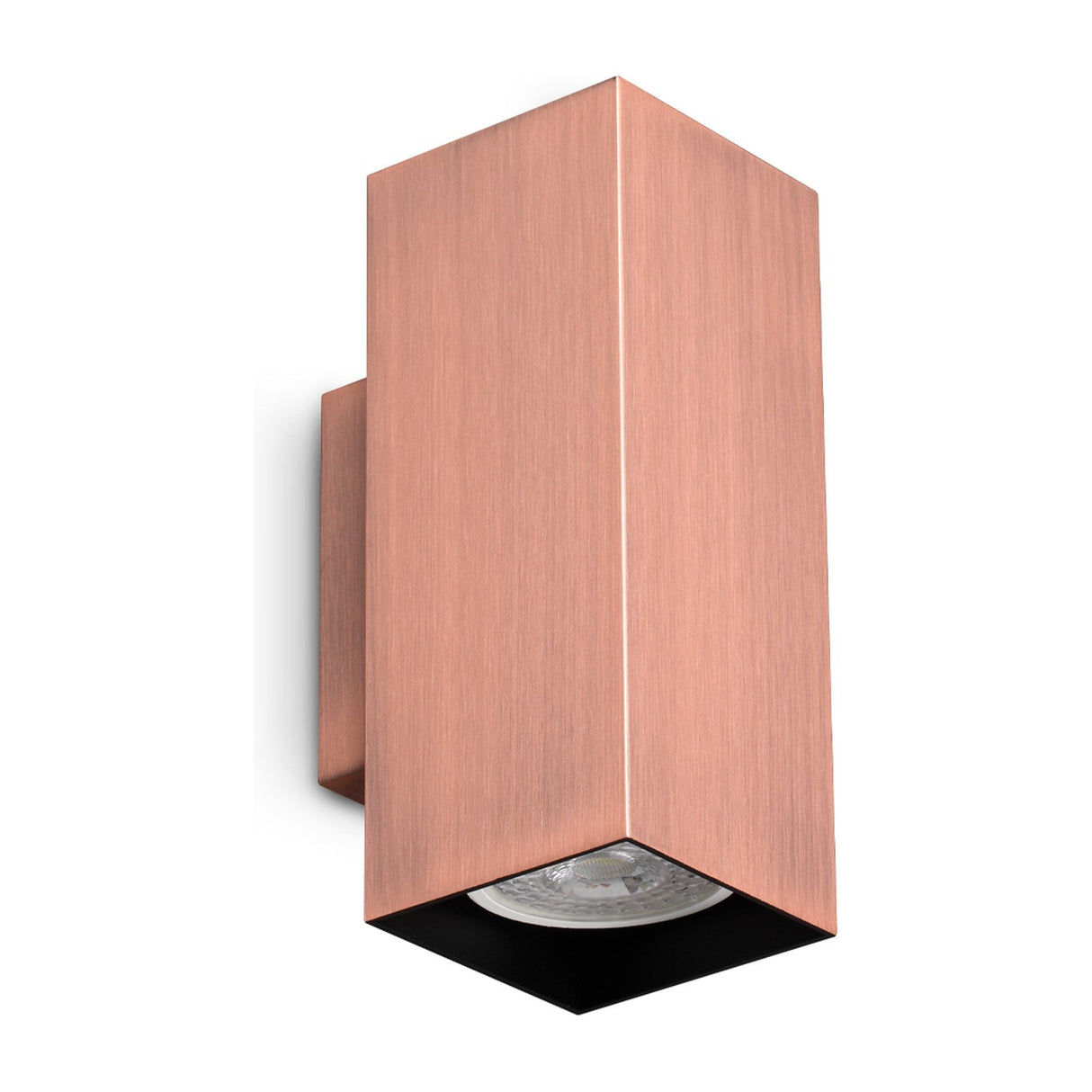 Look Square Wall Light - Copper