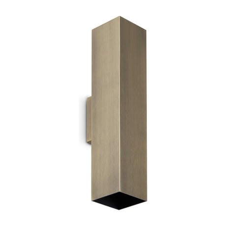 Look Square Wall Light 300mm - Burnished