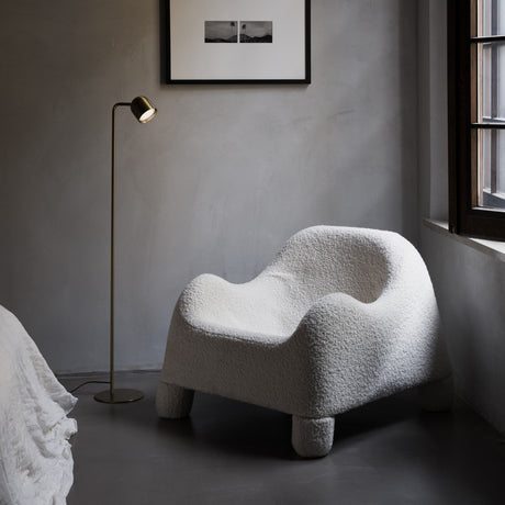 Dodo Floor Lamp - White in situ