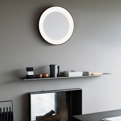 Planet Flush Ceiling Light 500mm - Brass in situ