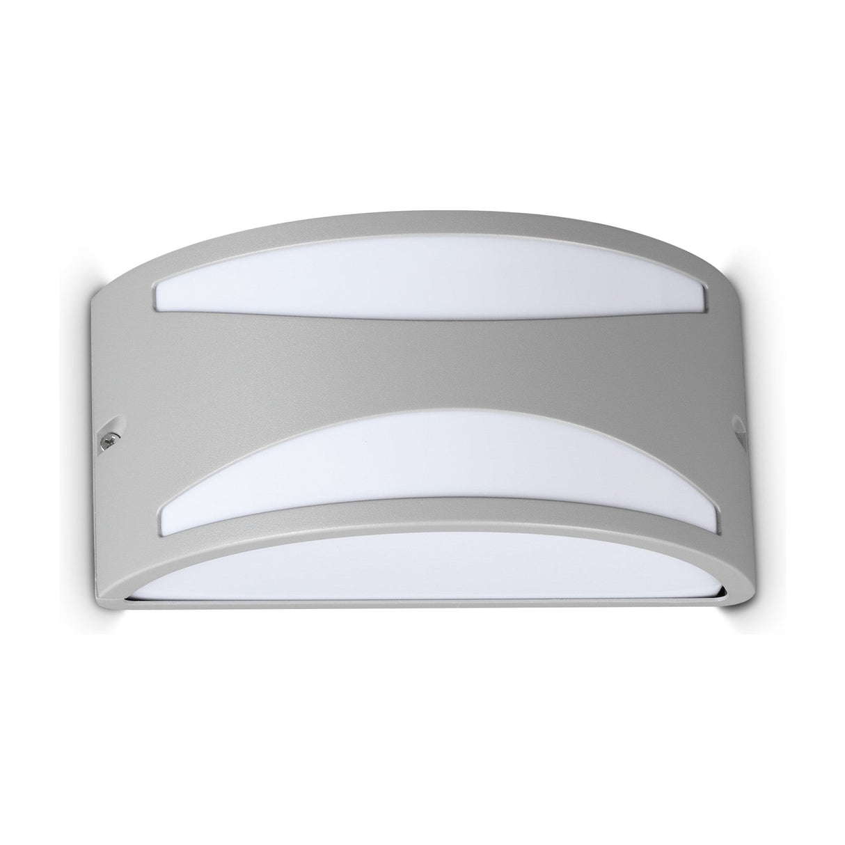 Rex Slotted Outdoor Wall Light - Grey