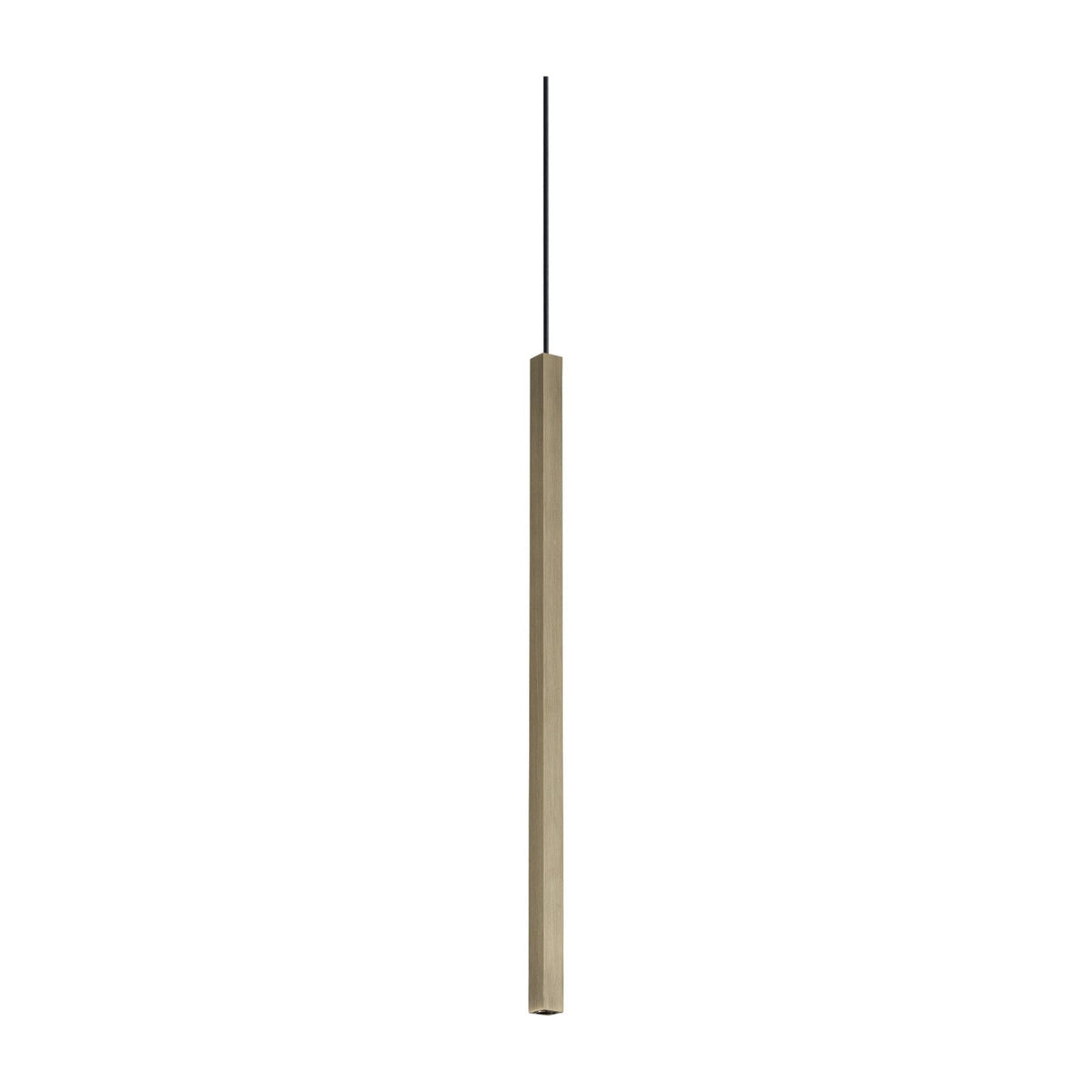 Look Square Pendant Light 400mm - Brass