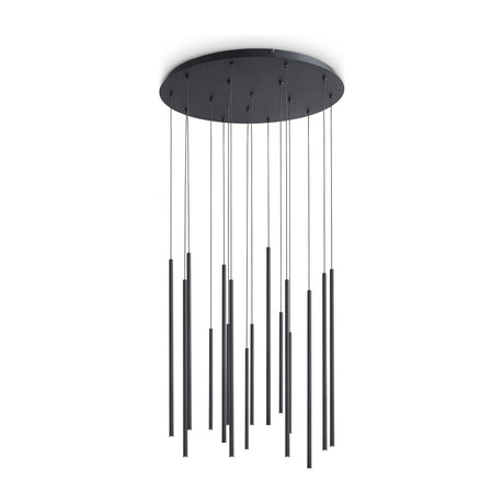 Look Cluster Pendant Light - Black (16 Light)