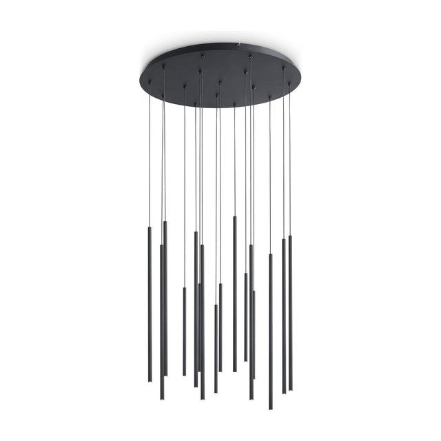 Look Cluster Pendant Light - Black (16 Light)