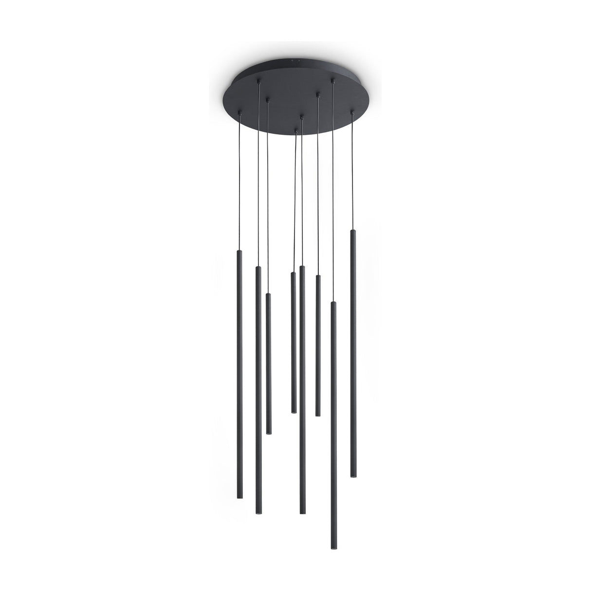 Look Cluster Pendant Light - Black (8 Light)