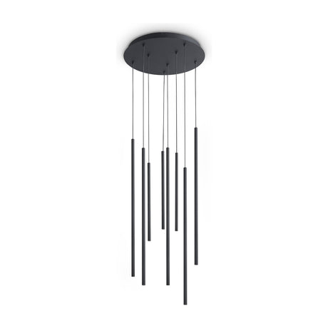 Look Cluster Pendant Light - Black (8 Light)
