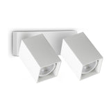 Dynamite Square Twin Spotlight - White