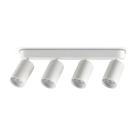 Dynamite Round Quad Spotlight Bar - White