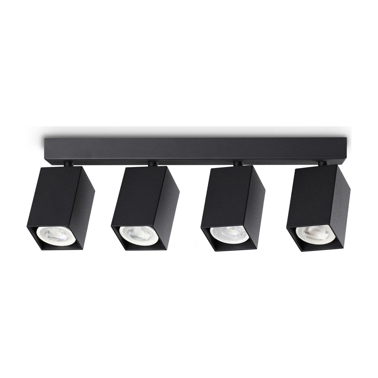 Dynamite Square Quad Spotlight Bar - Black