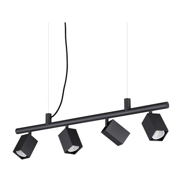 Dynamite Square Cluster Pendant Light - Black