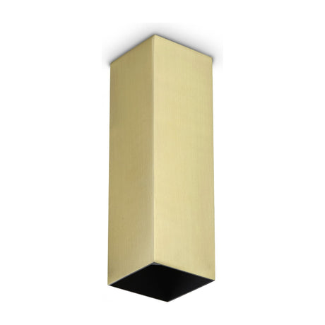 Look Square Ceiling Light 200mm - Brass