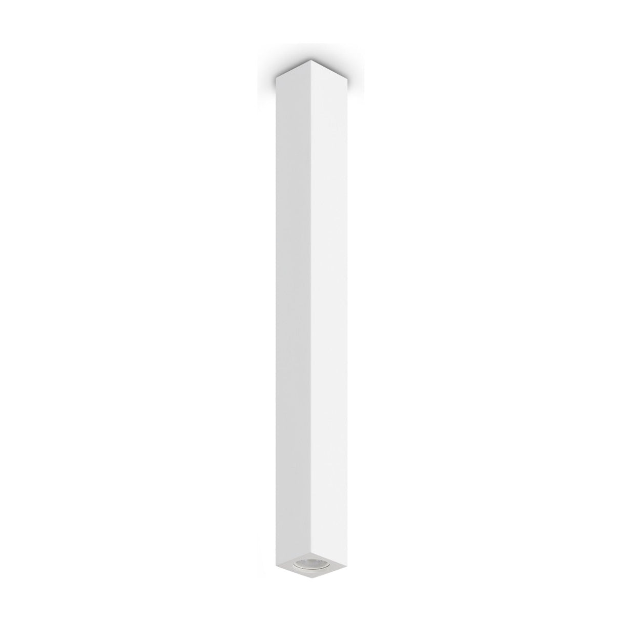 Look Square Ceiling Light 750mm - Plaster