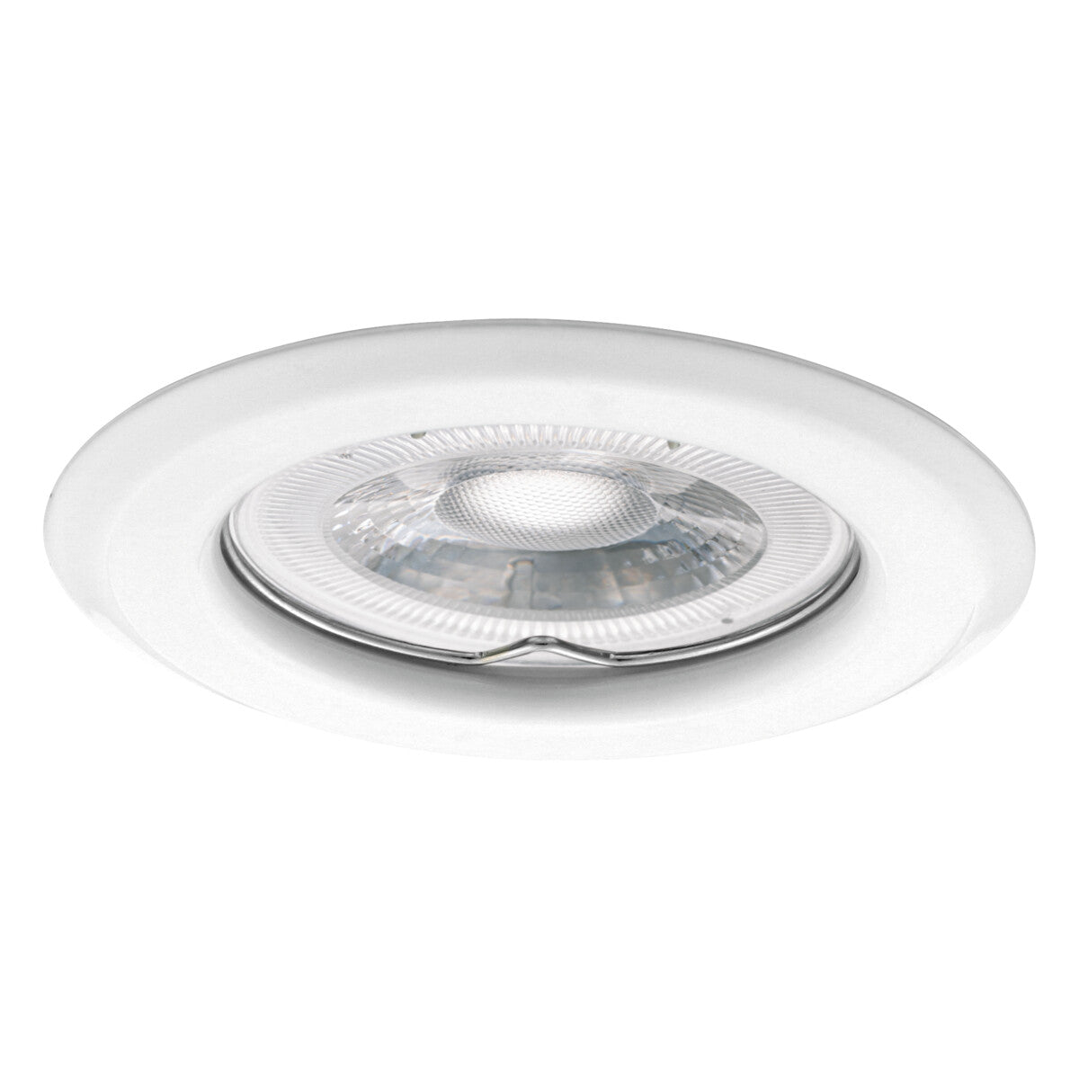 GU10 Recessed Round Downlight 60mm Cut-out IP20 10W Max White