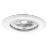 GU10 Recessed Round Downlight 60mm Cut-out IP20 10W Max White