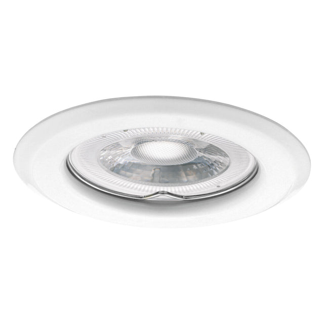 GU10 Recessed Round Downlight 60mm Cut-out IP20 10W Max White