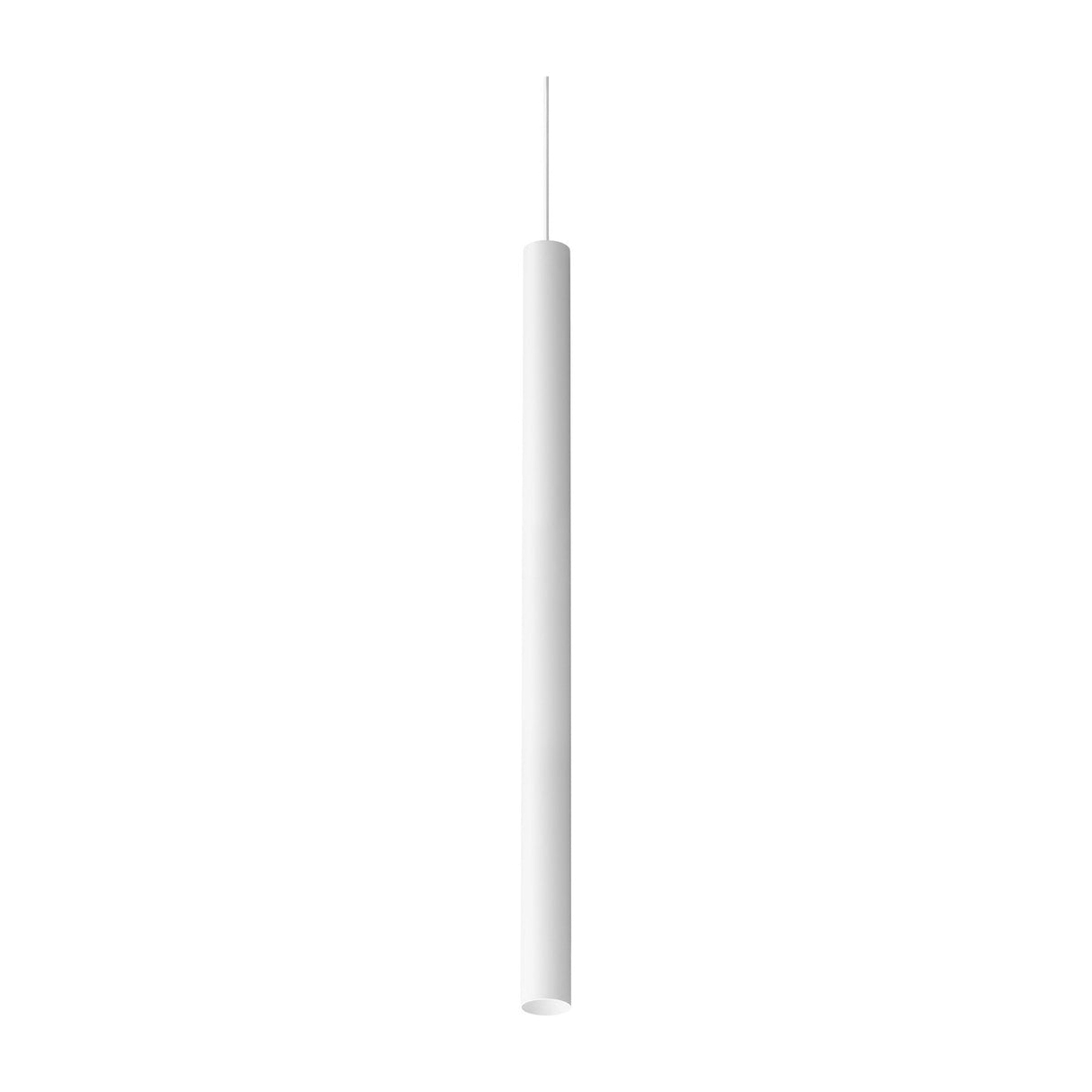 Look Round Pendant Light 700mm Drop - White