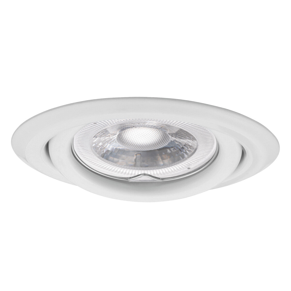 Adjustable GU10 Spotlight 15° 80mm Cut-out 10W Max Round White